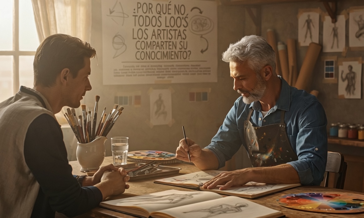 ¿Por qué no todos los artistas comparten sus conocimientos?