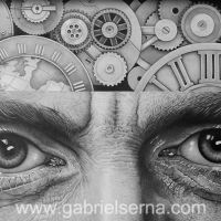 Path - Detail - Pencil Drawing by Gabriel Serna